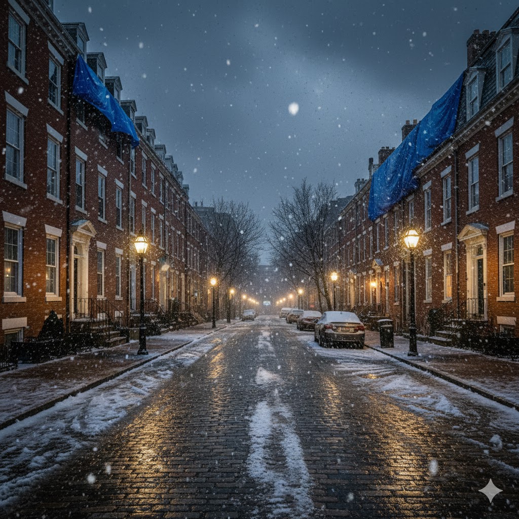 Federal Hill. AI generated representative image