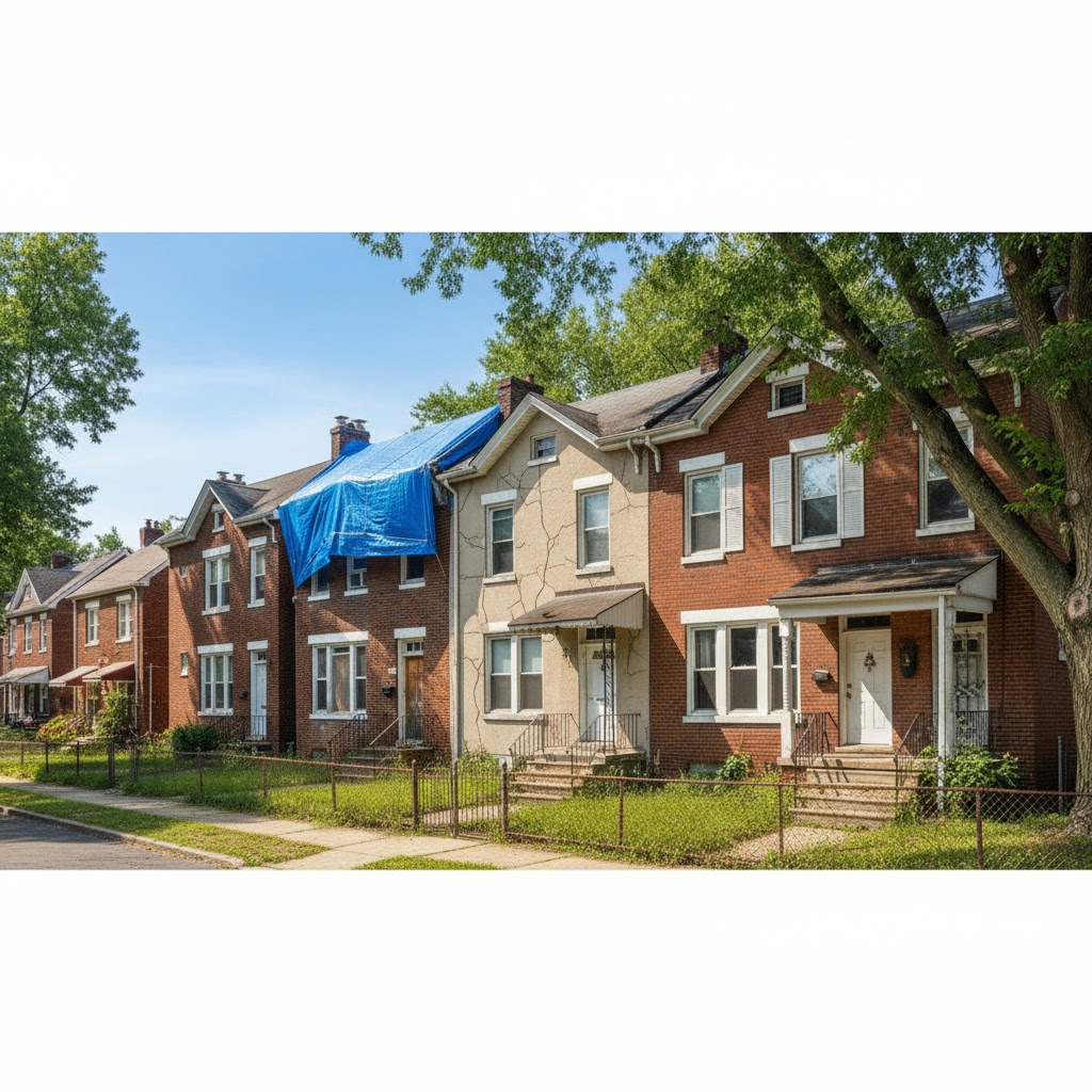 ai generated image musing Denied Homeowners Insurance Claim Lawyer in Mount Washington, Baltimore. No real person, places or events are shown